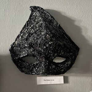Power to lie mask- Stormy Gober